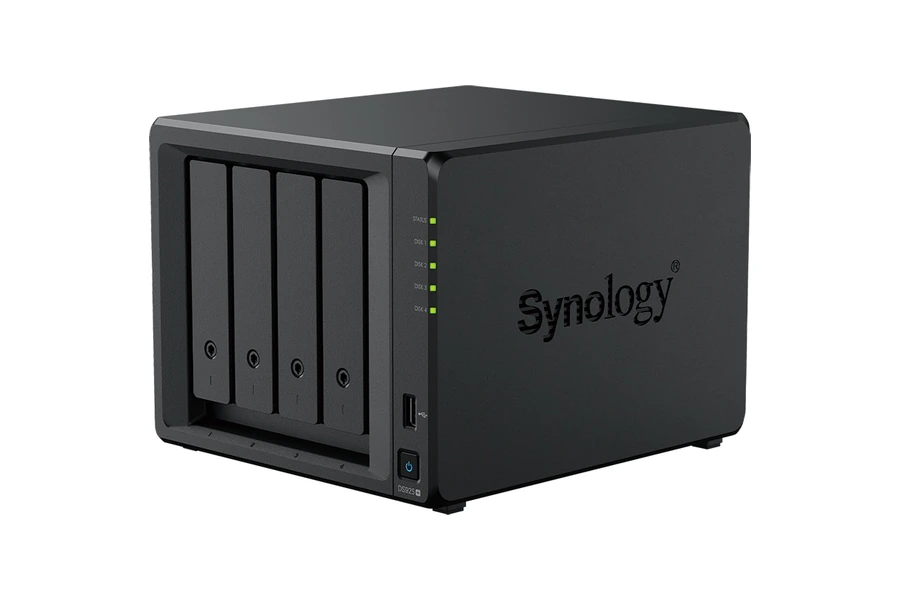 NAS Synology da scrivania a quattro alloggiamenti